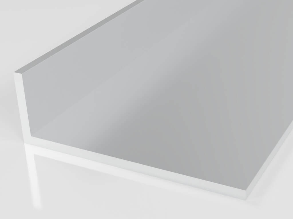 Klarglas-Acrylplatte auf weißem Hintergrund, perfekte Wahl für Dekoration und Innenausbau.